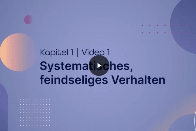 Sreenshot der Inhaltsübersicht eines E-Trainings